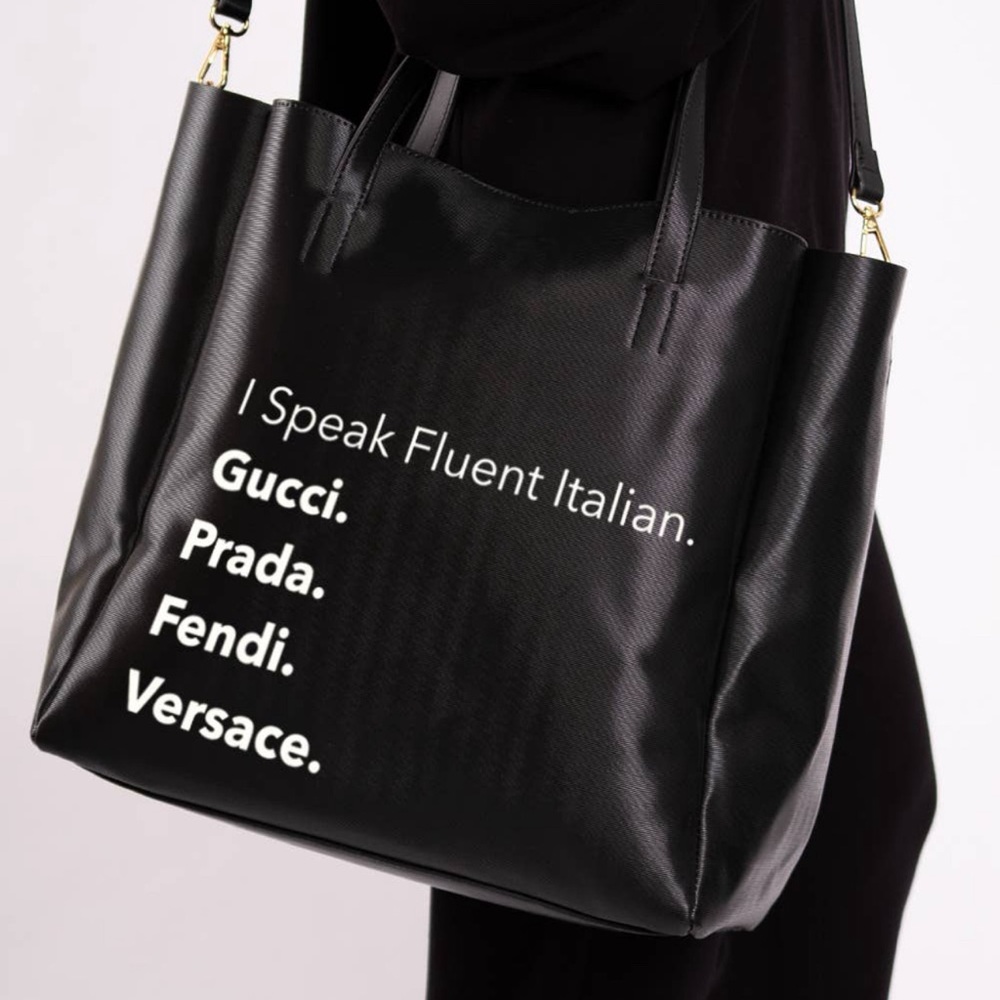 LA Trading Fluent Italian Tote NWT